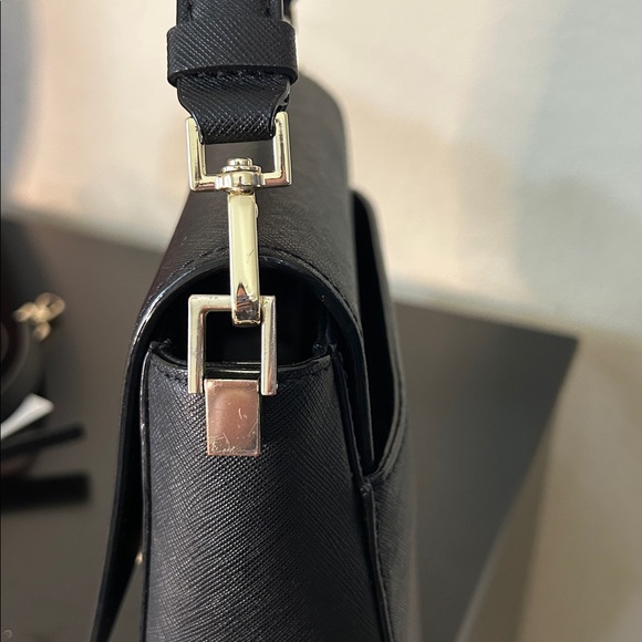 Kate Spade Heritage Make It Mine Byrdie Crossbody Black Saffiano Leather - Picture 9 of 17